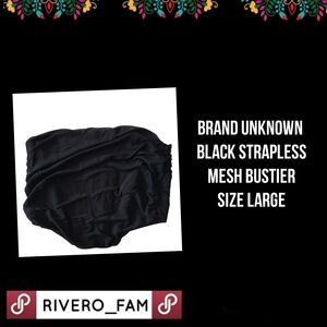 Black Ruched Skirt with Zipper